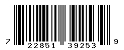 UPC barcode number 722851392539