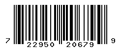 UPC barcode 722950206799