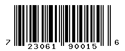 upc 723061900156 barcode image