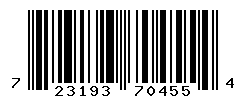 upc 723193704554 barcode image
