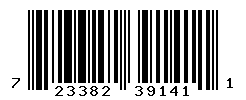 UPC barcode number 723382391411