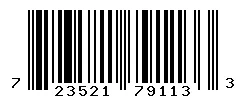 723521791133 barcode