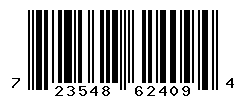 UPC barcode number 723548624094