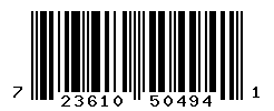 upc 723610504941 barcode image