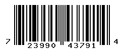 UPC barcode number 723990437914