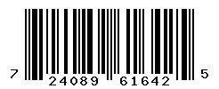 UPC 724089616425 barcode image