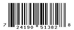 upc 724190513828 barcode image