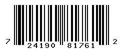 upc 724190817612 barcode image