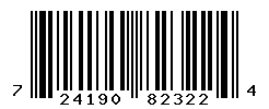 UPC barcode number 724190823224