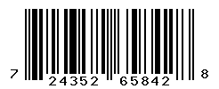 upc 724352658428 barcode image