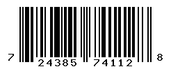 upc 724385741128 barcode image