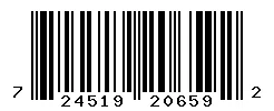 UPC barcode 724519206592