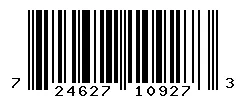 724627109273 barcode