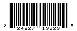724627192299 barcode