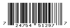 UPC barcode number 724754512977