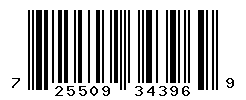 UPC barcode number 725509343969 lookup