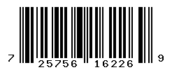 upc 725756162269 barcode image