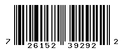 726152392922 barcode