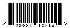 UPC barcode 7290017108155