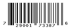 UPC barcode 7290017733876