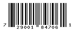 UPC barcode 7290017847061