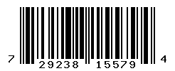 UPC barcode number 729238155794