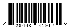 upc 729440819170 barcode image