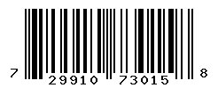 upc 729910730158 barcode image