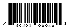 UPC barcode number 730201050251