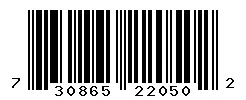 730865220502 barcode