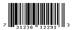 UPC barcode number 731236122913