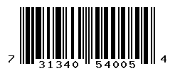 upc 731340540054 barcode image