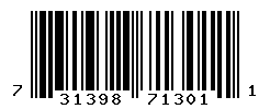 UPC barcode number 731398713011