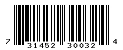 UPC 731452300324 barcode image