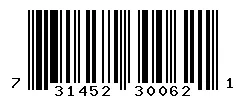 UPC barcode 731452300621