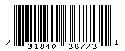 UPC barcode number 731840367731