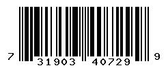 UPC barcode number 731903407299
