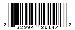 UPC barcode number 732994291477