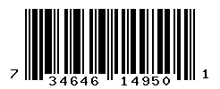 UPC barcode number 734646149501