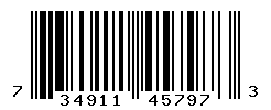 upc 734911457973 barcode image