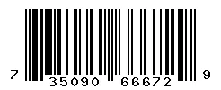 735090666729 barcode