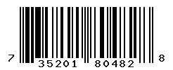 UPC barcode number 735201804828