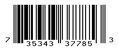 UPC barcode number 735343377853