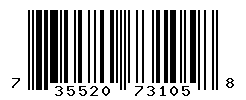 UPC barcode number 735520731058