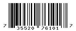 UPC barcode number 735520761017