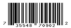 UPC barcode 735548709022