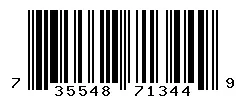 UPC barcode 735548713449