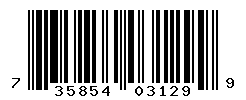 UPC barcode number 735854031299