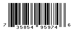 UPC barcode number 735854959746