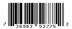 UPC barcode number 736983527752